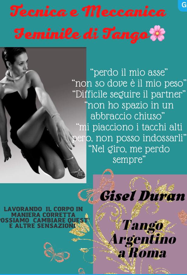 TÉCNICA E MECCANICA FEMMINILE di TANGO🌸