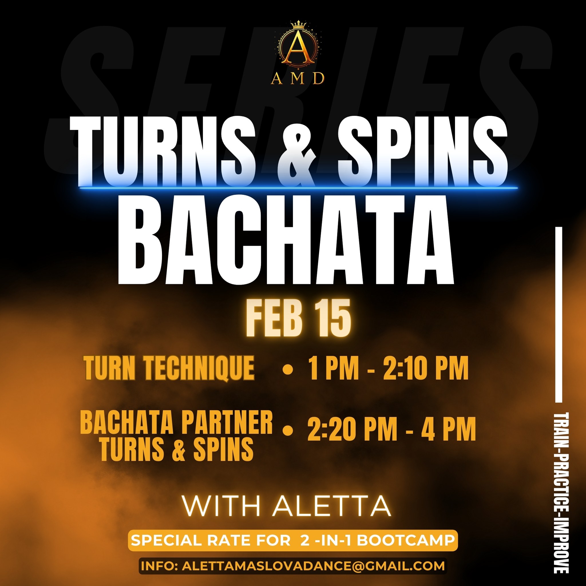 Turns & Spins Bachata with AMDance