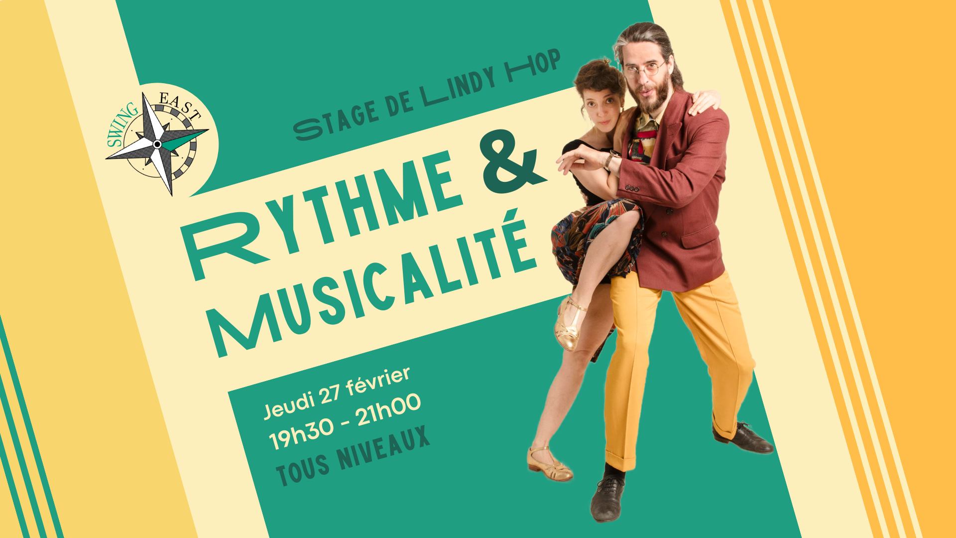 Stage de Lindy Hop - Rythme et musicalité