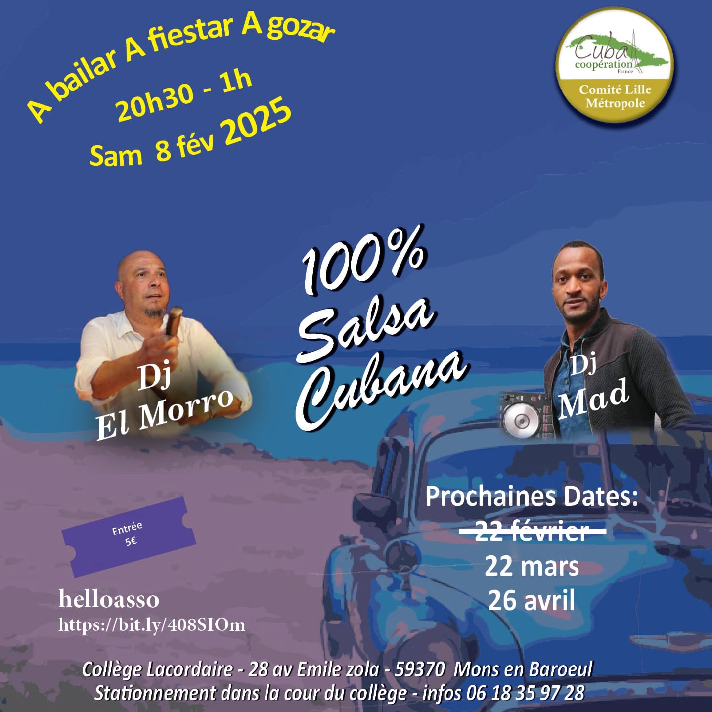 100% Salsa Cubana por Cubacoop Lille