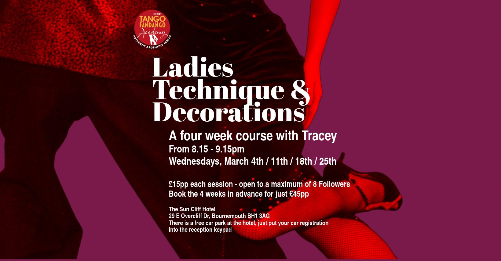 Followers technique & decorations - 4 week course