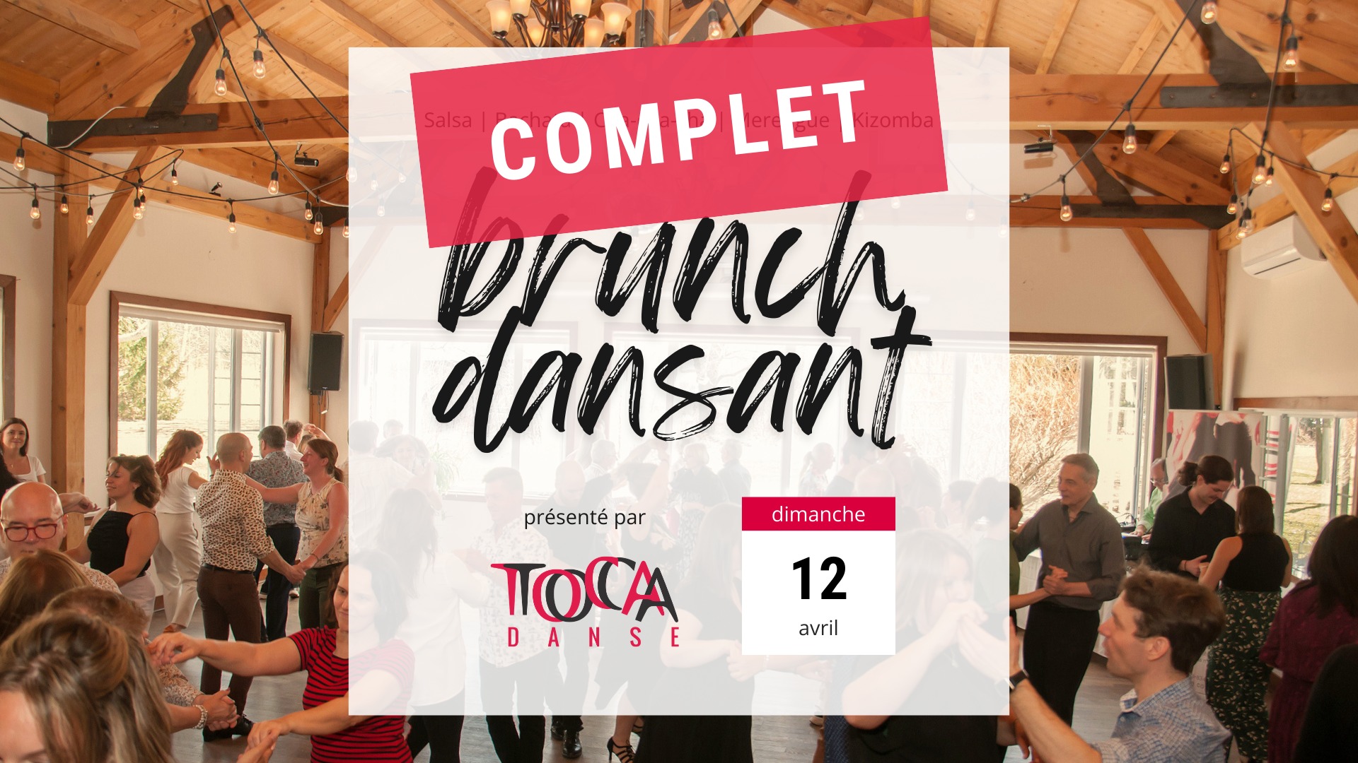 Toca Danse Brunch Dansant 2026 ***COMPLET***