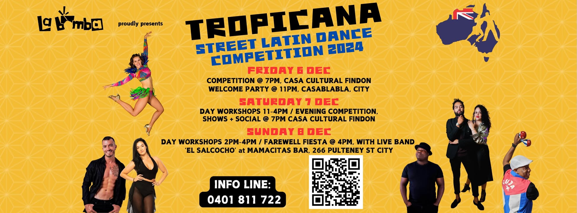 TROPICANA Latin Dance Competition (+ Workshops & Dance Parties)
