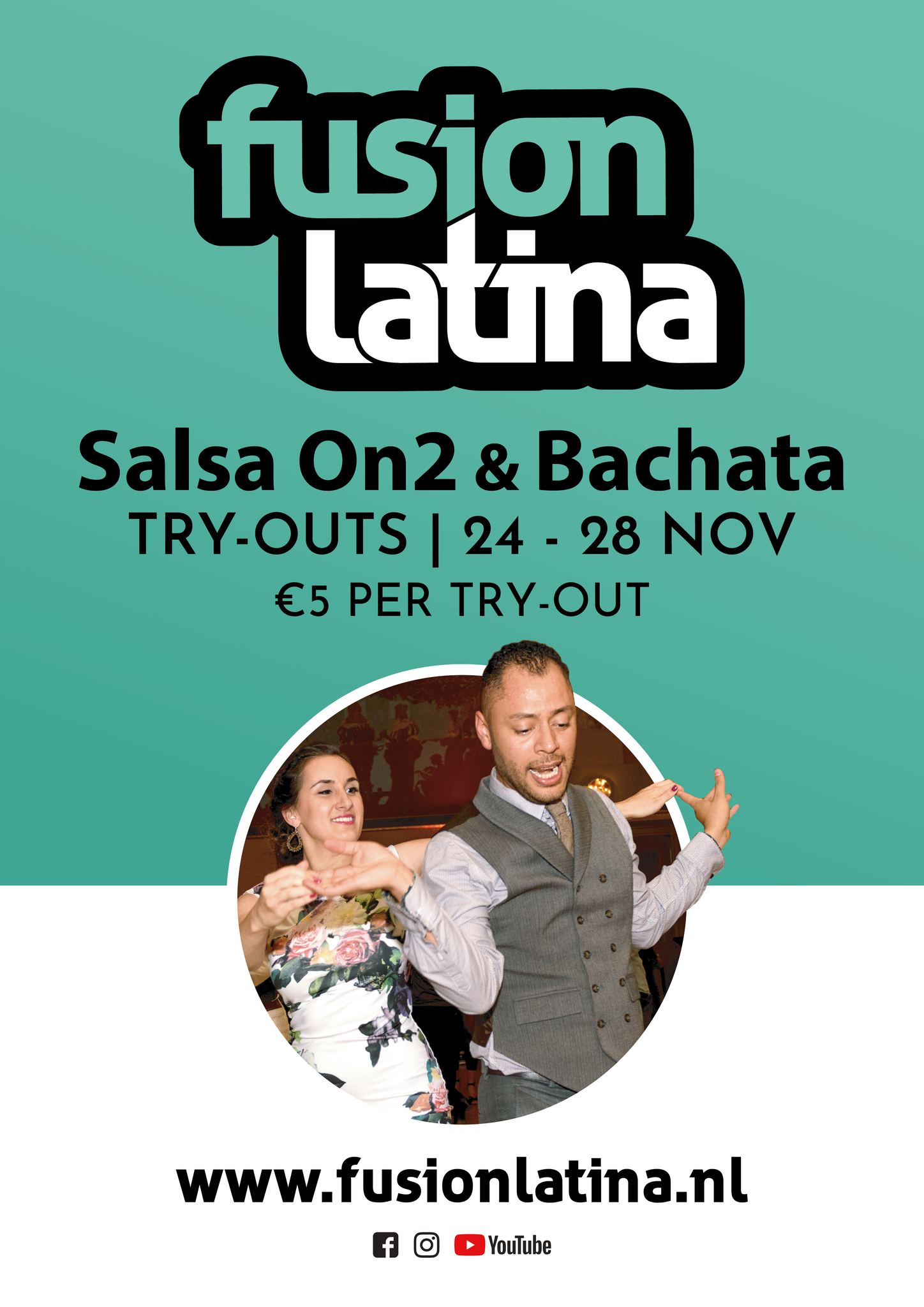 Try-outs Salsa On2 & Bachata