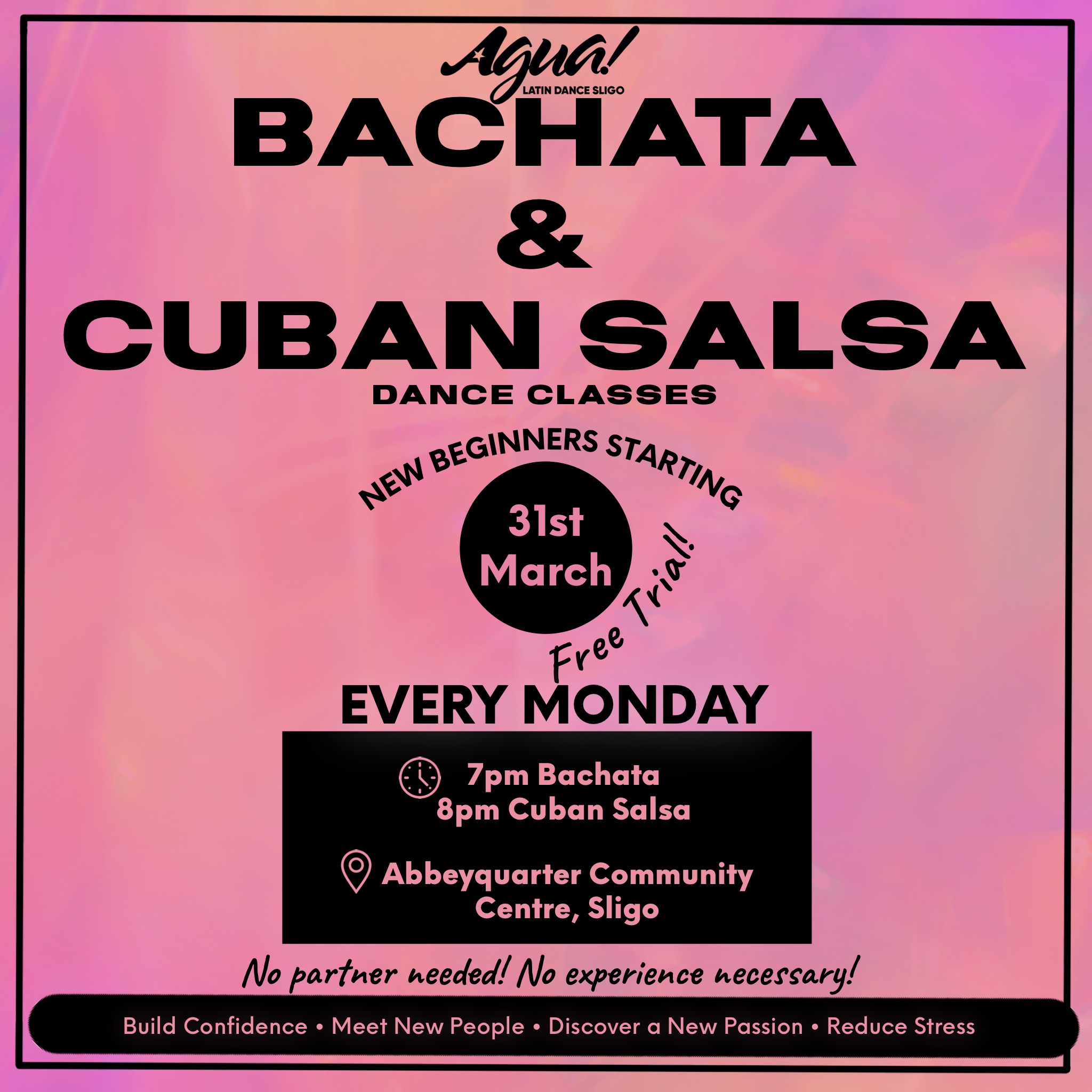 FREE Trial! Bachata & Cuban Salsa NEW Beginners!