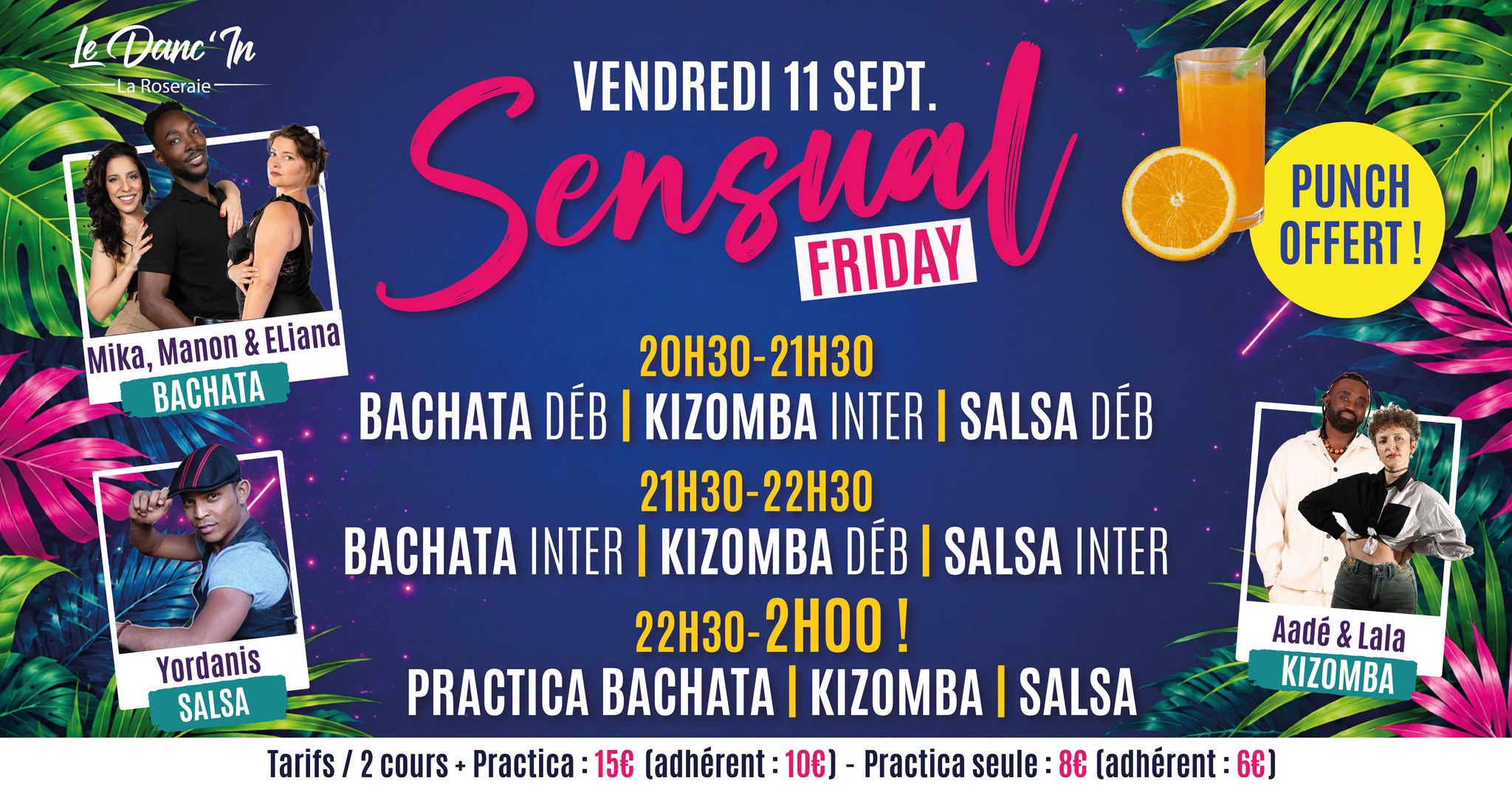 Sensual Friday Cours + Practica