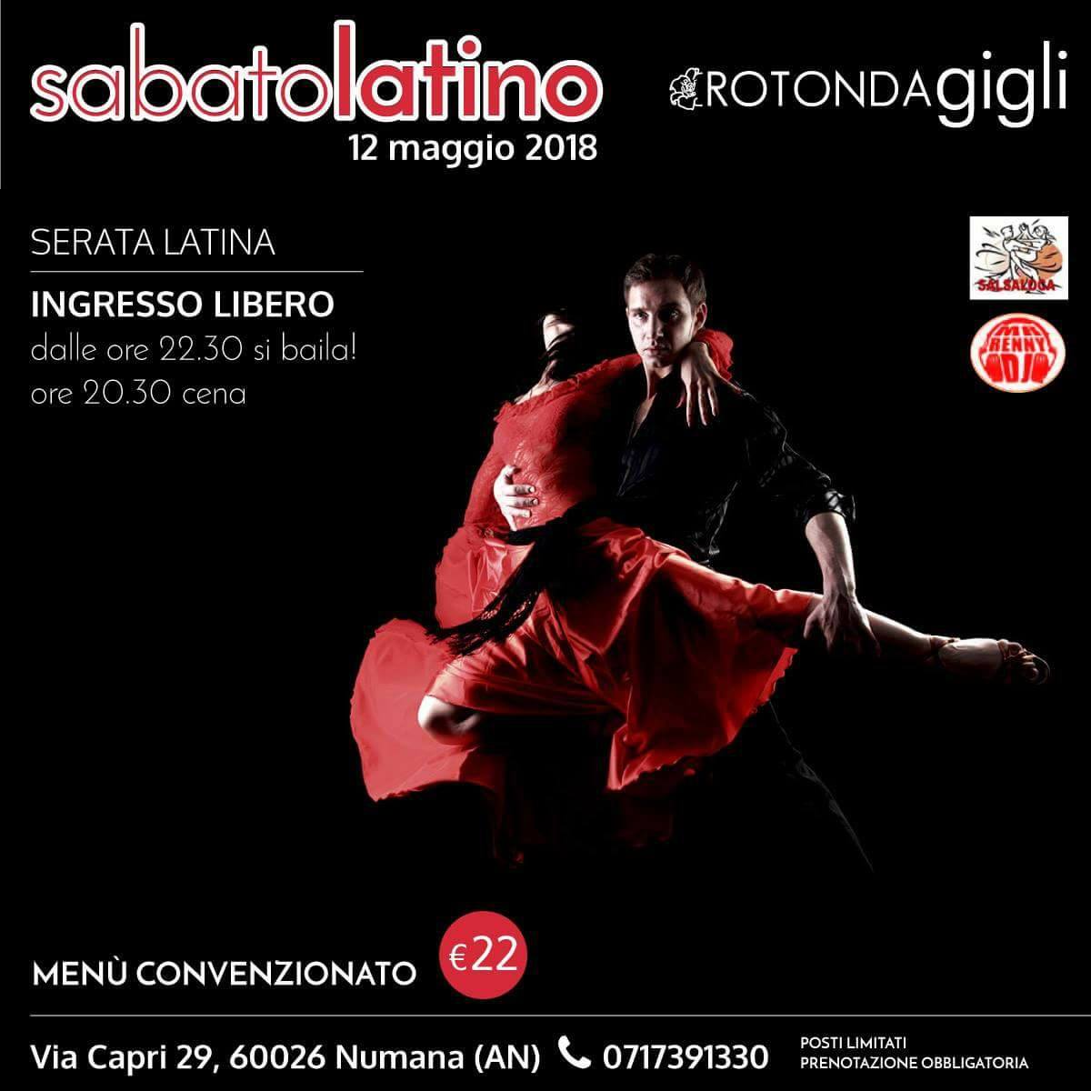 Sabato Super Latino alla Rotonda