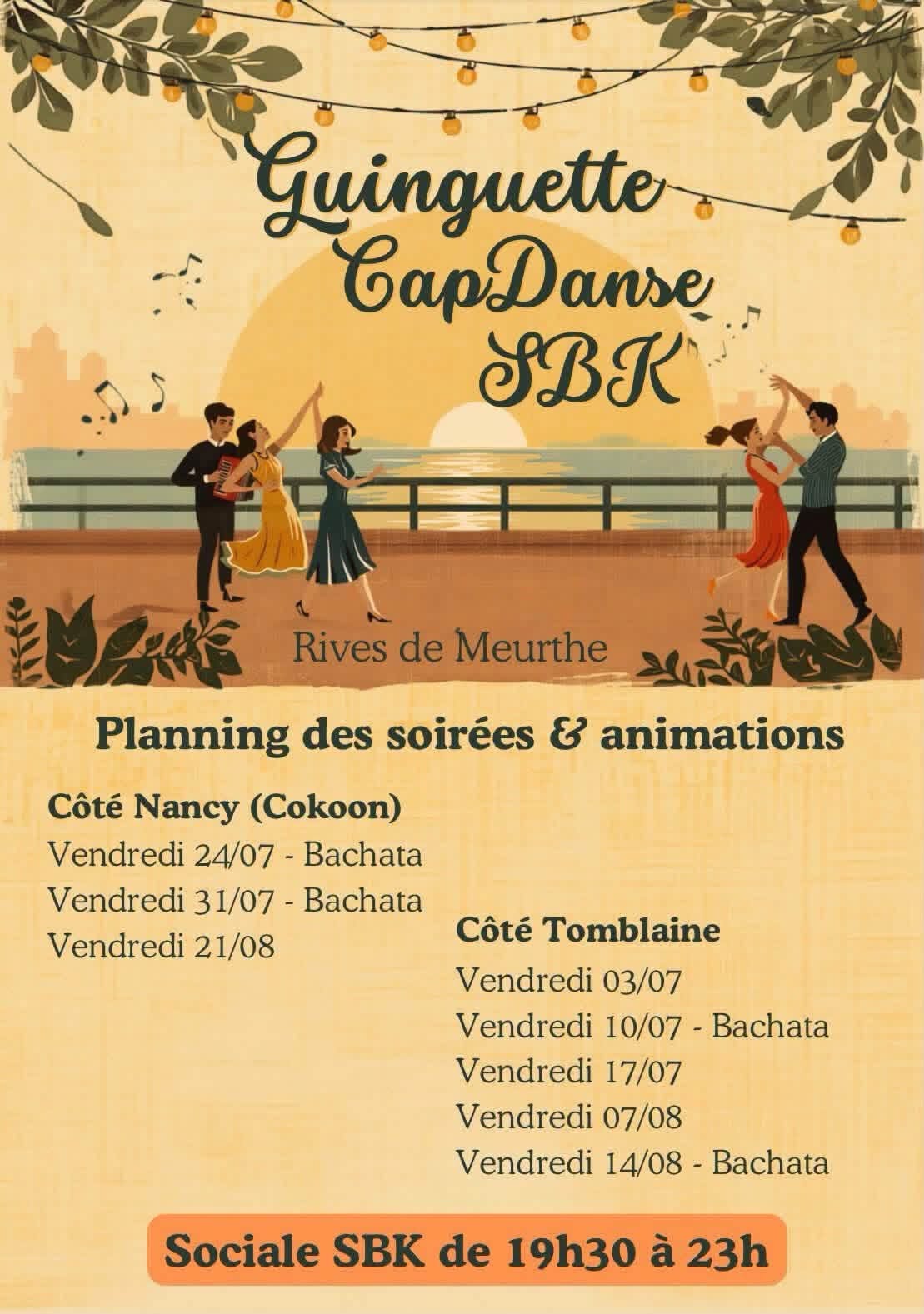Soirée SBK Rives de Meurthe (côté Nancy)