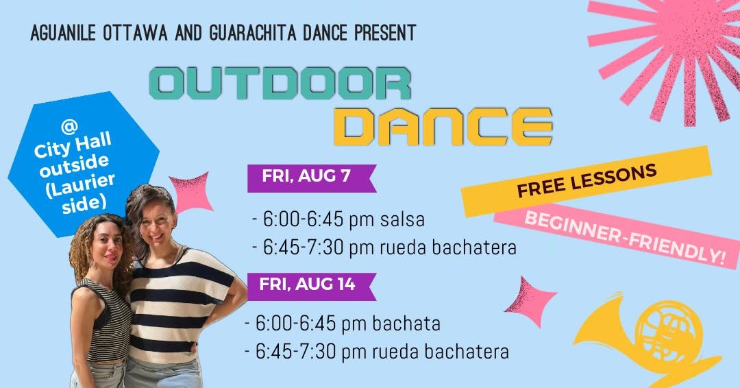 Free Outdoor Salsa and Bachata Fridays