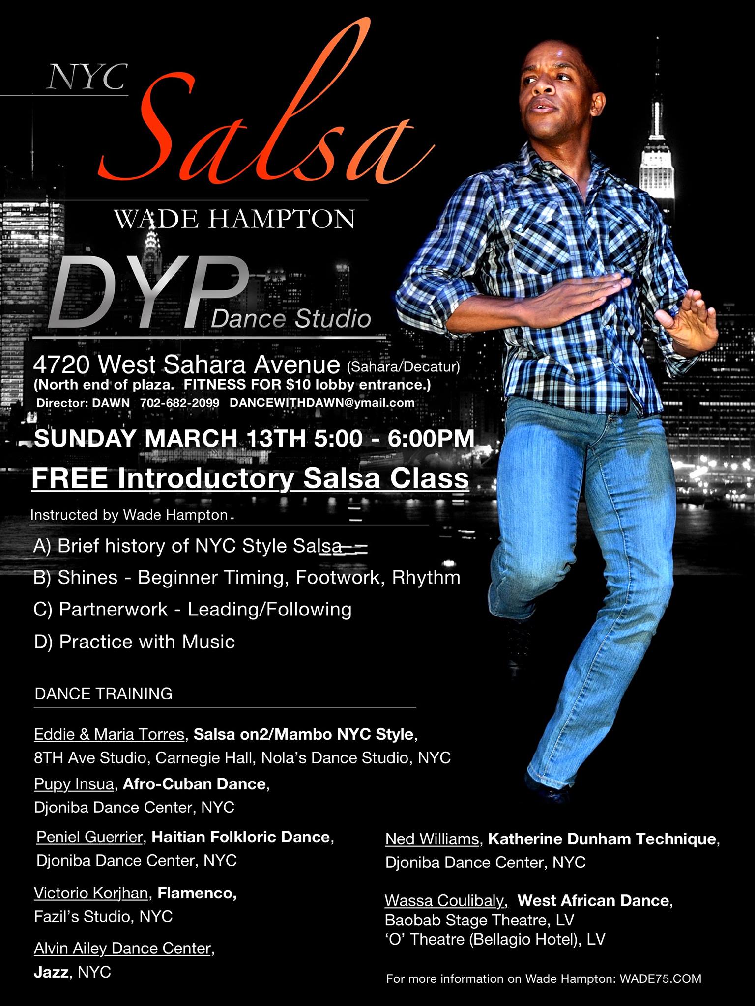 NYC Salsa Class - FREE 1-Hour Session