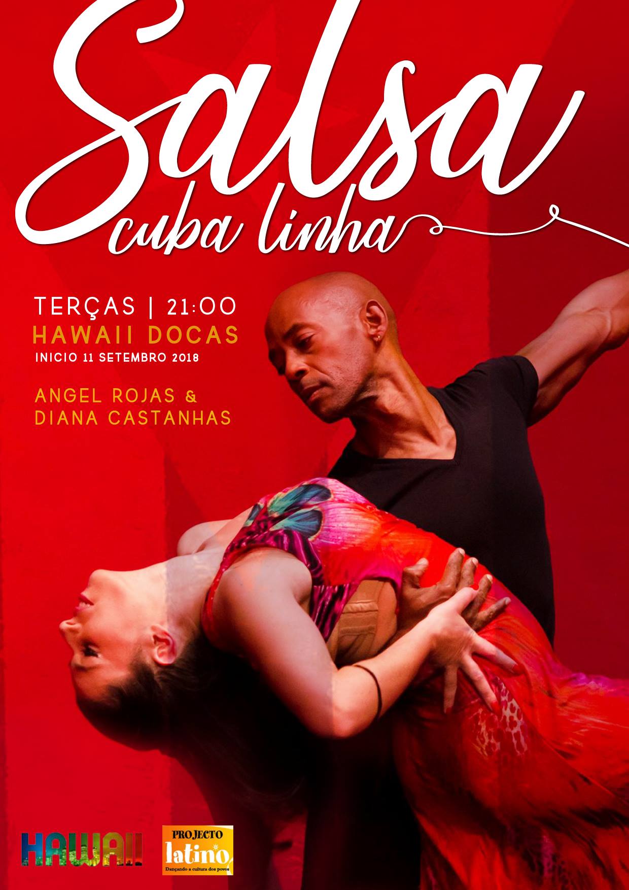 Salsa Cuba Linha - Iniciação - Angel e Diana