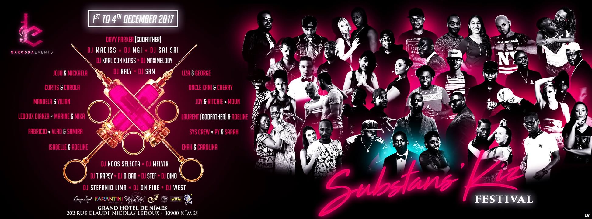 Occitanie Substans'Kiz Festival : 1st to 4th December 2017