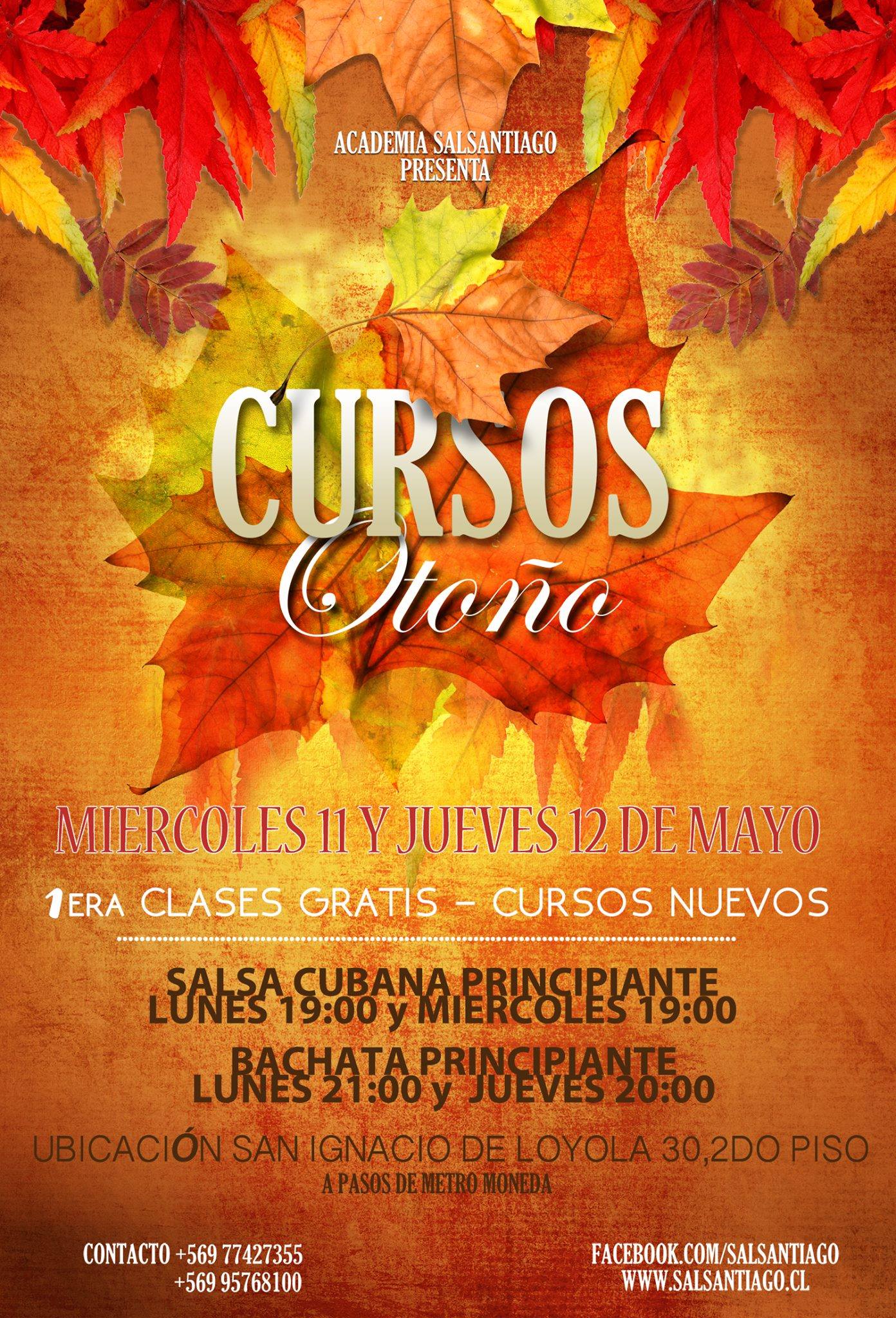 ★ ★ ★ Cursos NUEVOS MAYO 2016 ★ ★ ★ SALSANTIAGO