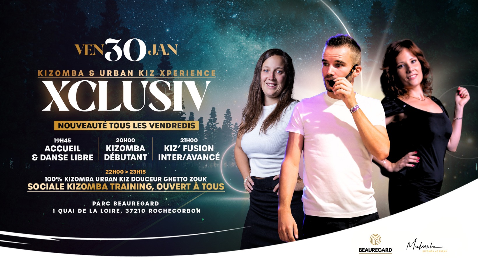 Xclusiv Kizomba - Cours et Sociale by Malembe Kizomba Academy