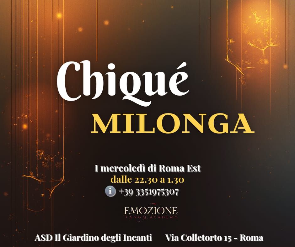 Chiquรฉ Milonga