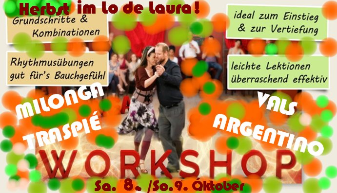 Mionga Traspié & Vals Argentino Workshops