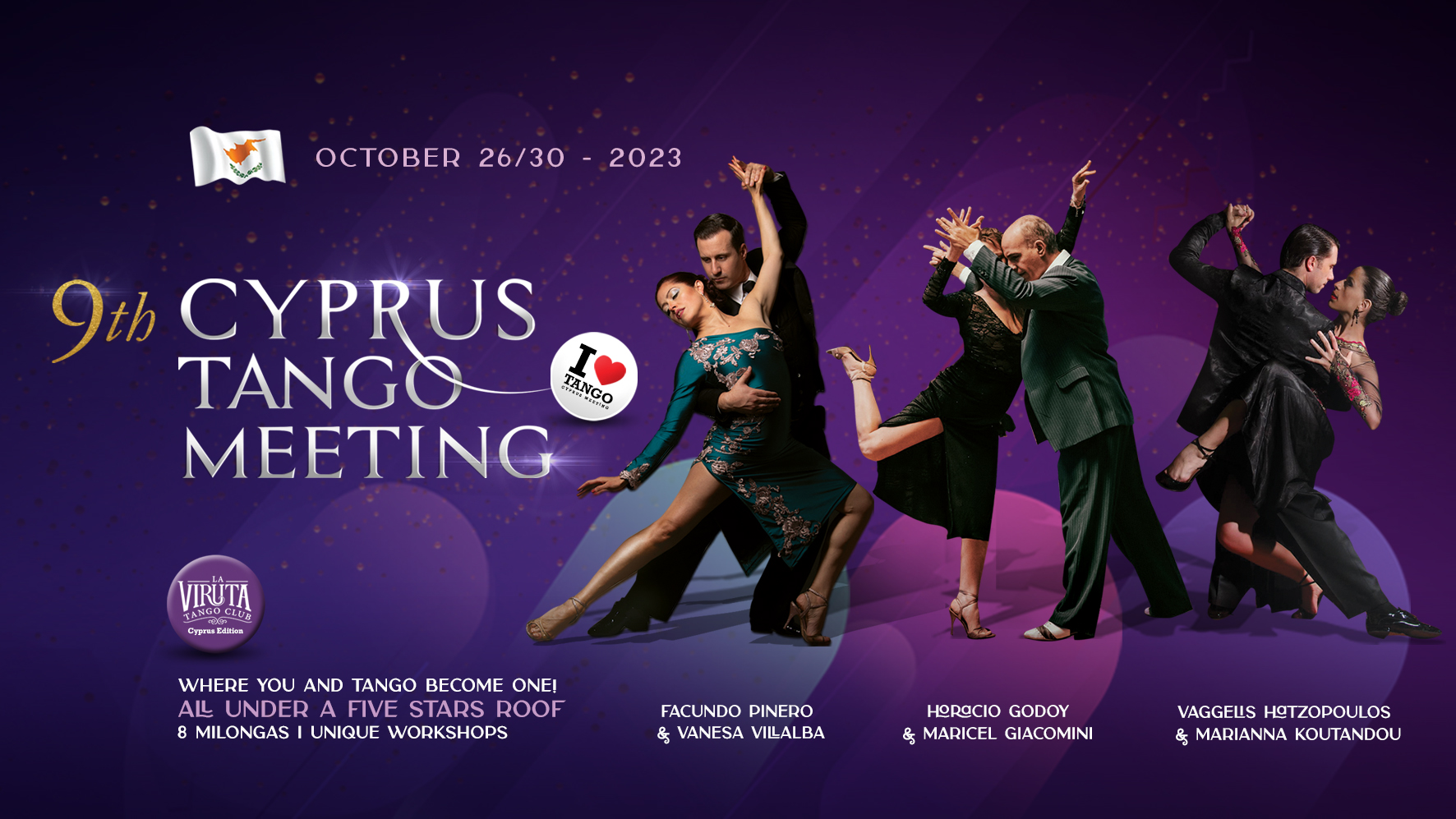 9th Cyprus Tango Meeting β€οΈβπ₯26th - 30th October 2023β€οΈβπ₯