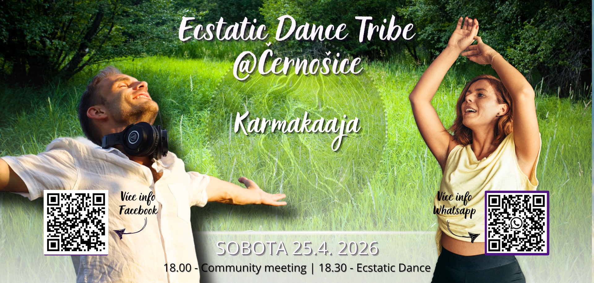 Ecstatic Dance Tribe @Černošice 25.4. 19:00