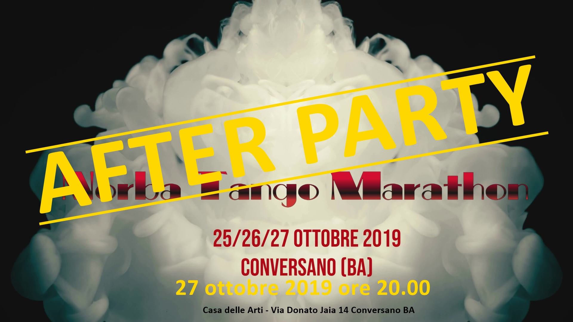 AFTER PARTY Norba Tango Marathon