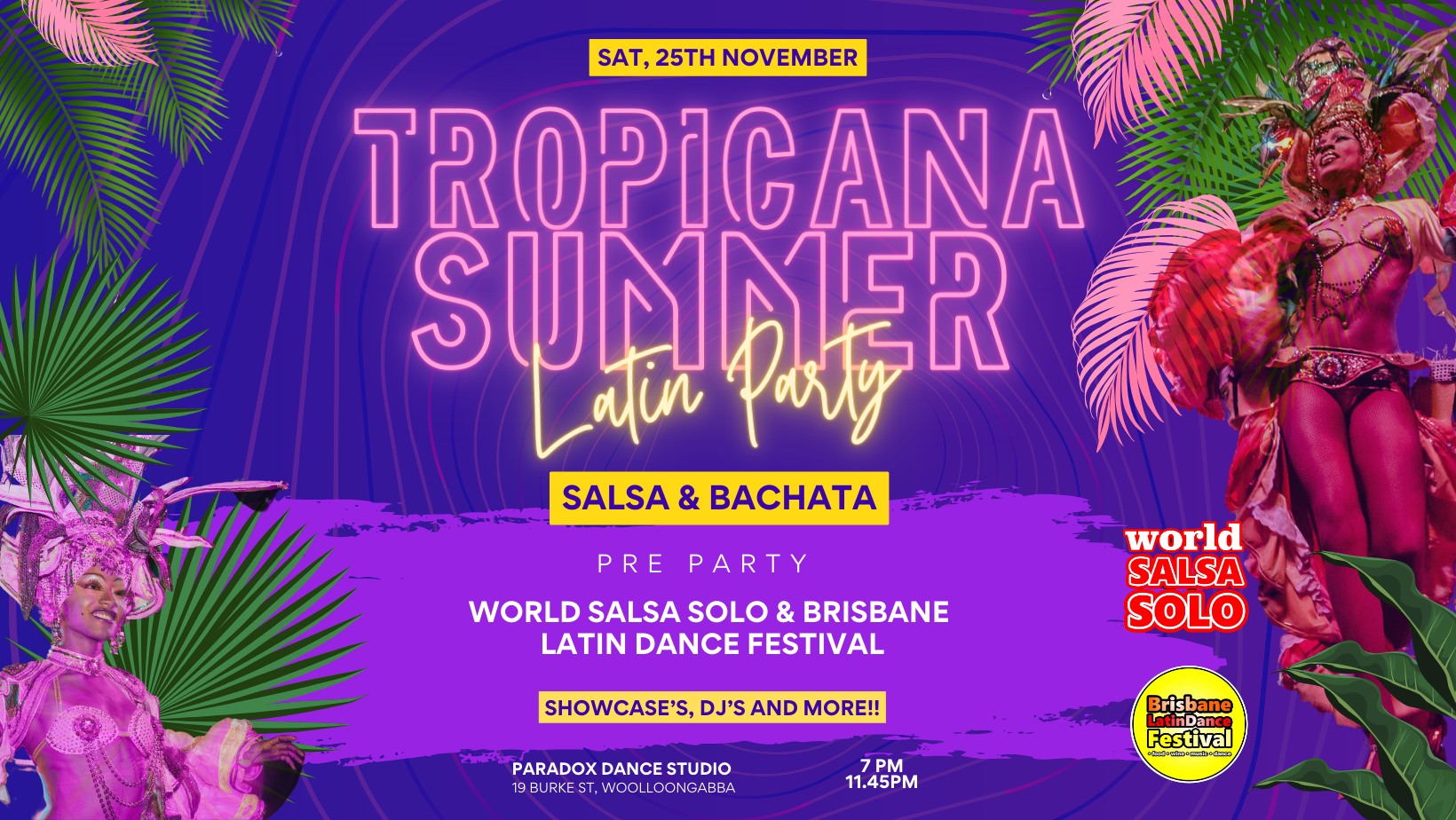 Tropicana Summer Latin Party - WSS & BLDF Pre Party