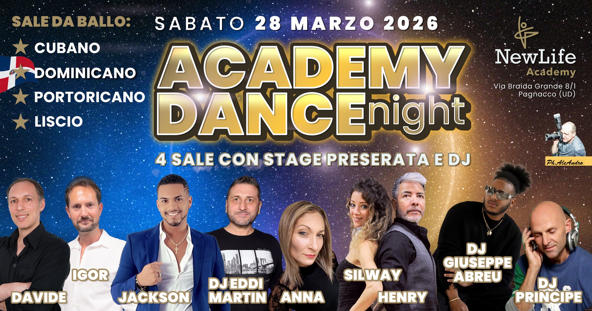 ACADEMY DANCE NGHTβ4 SALE+STAGE PRE SERATA - 28 03
