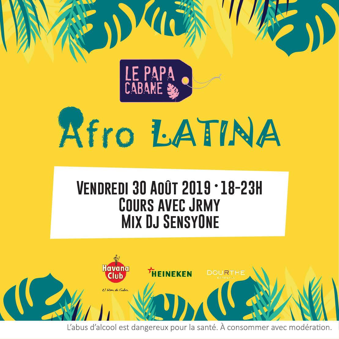 Soirée Afro Latino au Papa Cabane