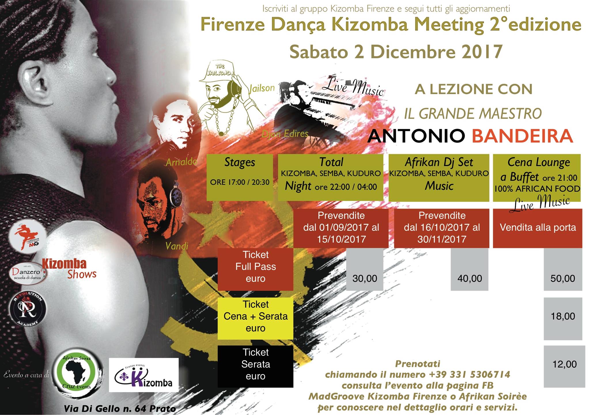 Firenze Dança Kizomba 2017