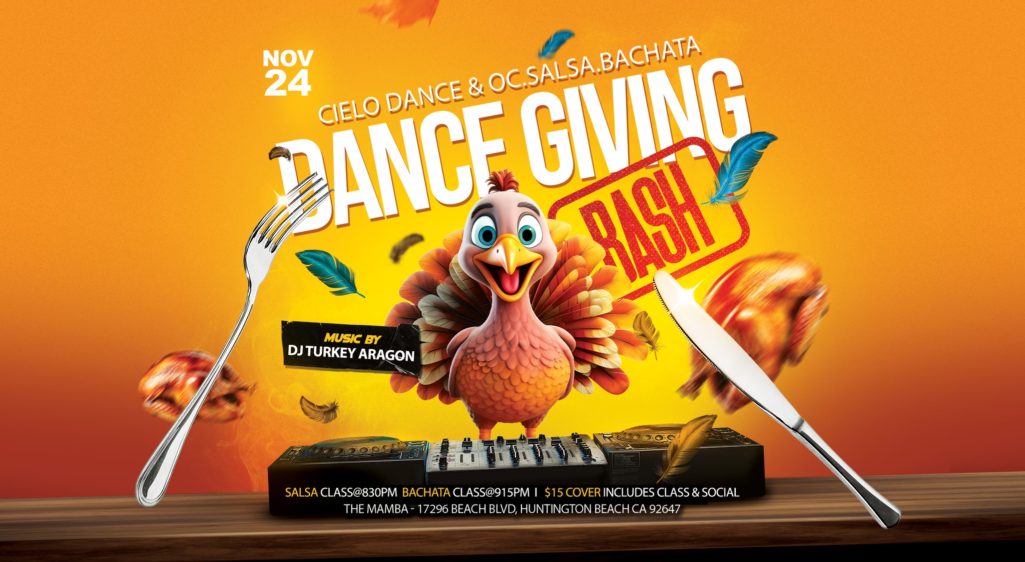 DanceGiving Bash Friday 11.24