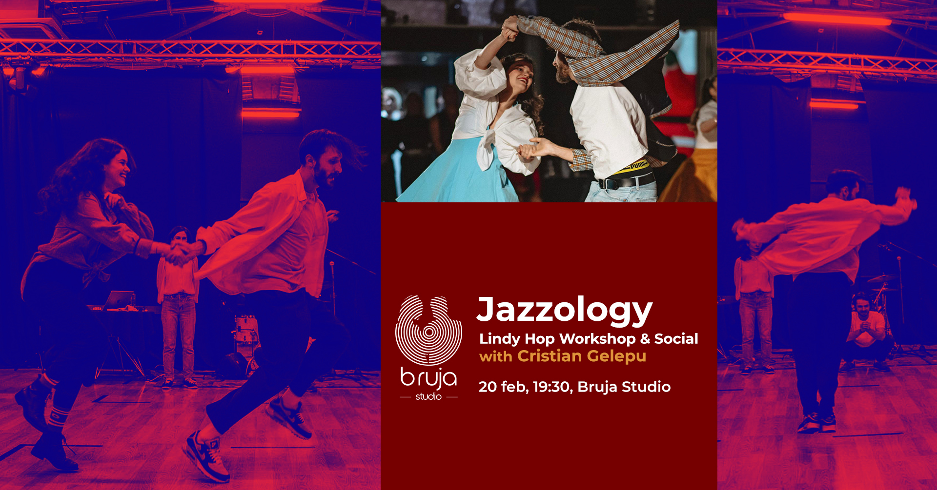 Jazzology - Lindy Hop Workshop & Social with Cristian Gelepu