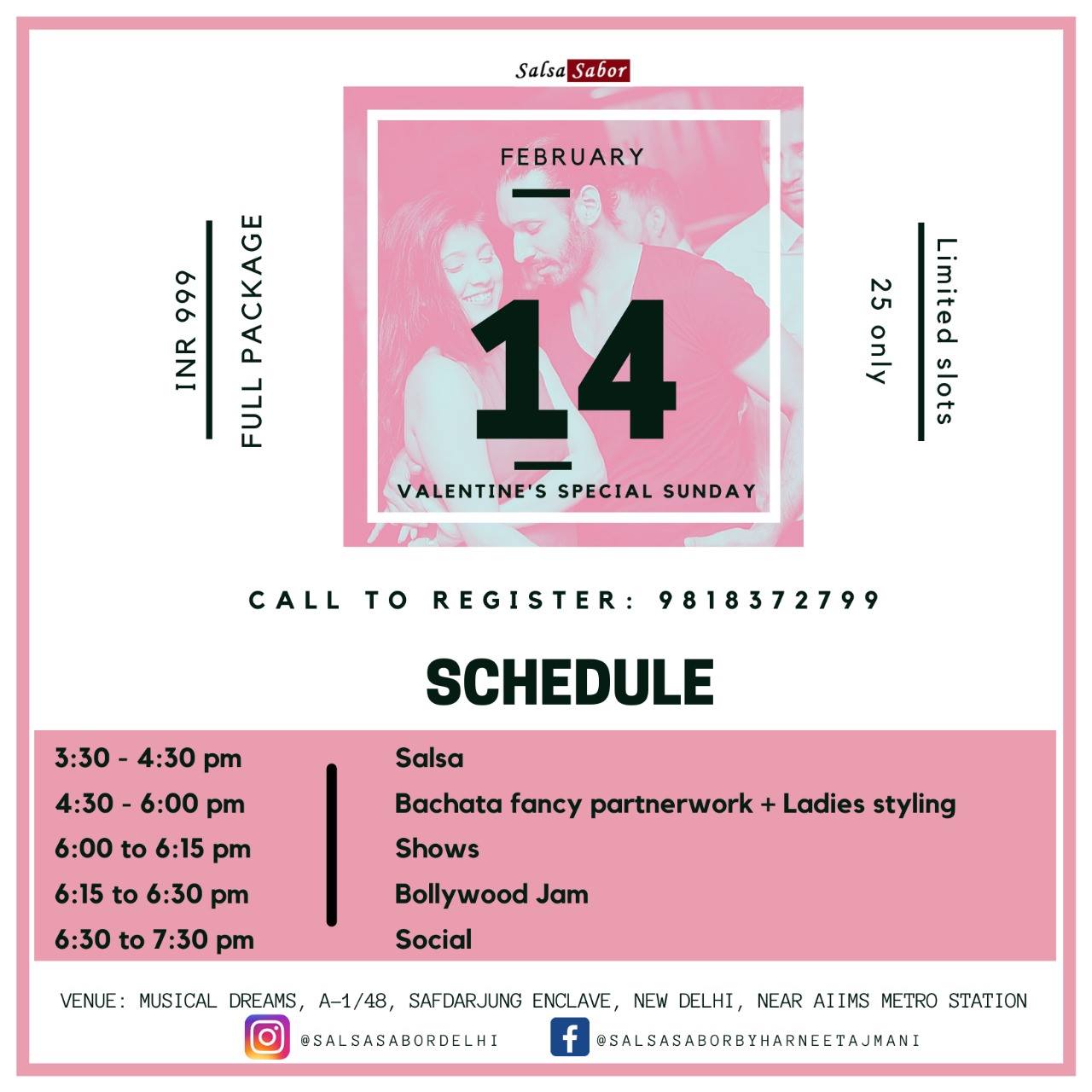 VALENTINE'S SPECIAL WORKSHOP