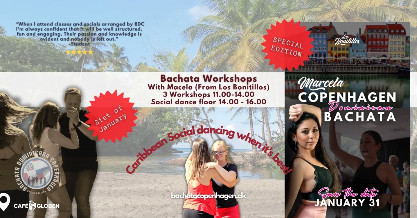 Bachata Workshops - Special edition with Marcela (Los Bonitillos)