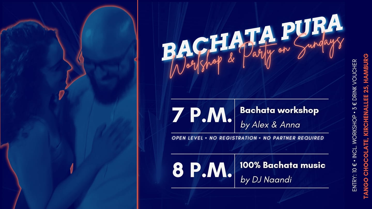 Bachata Pura Workshop & Party Every Sunday