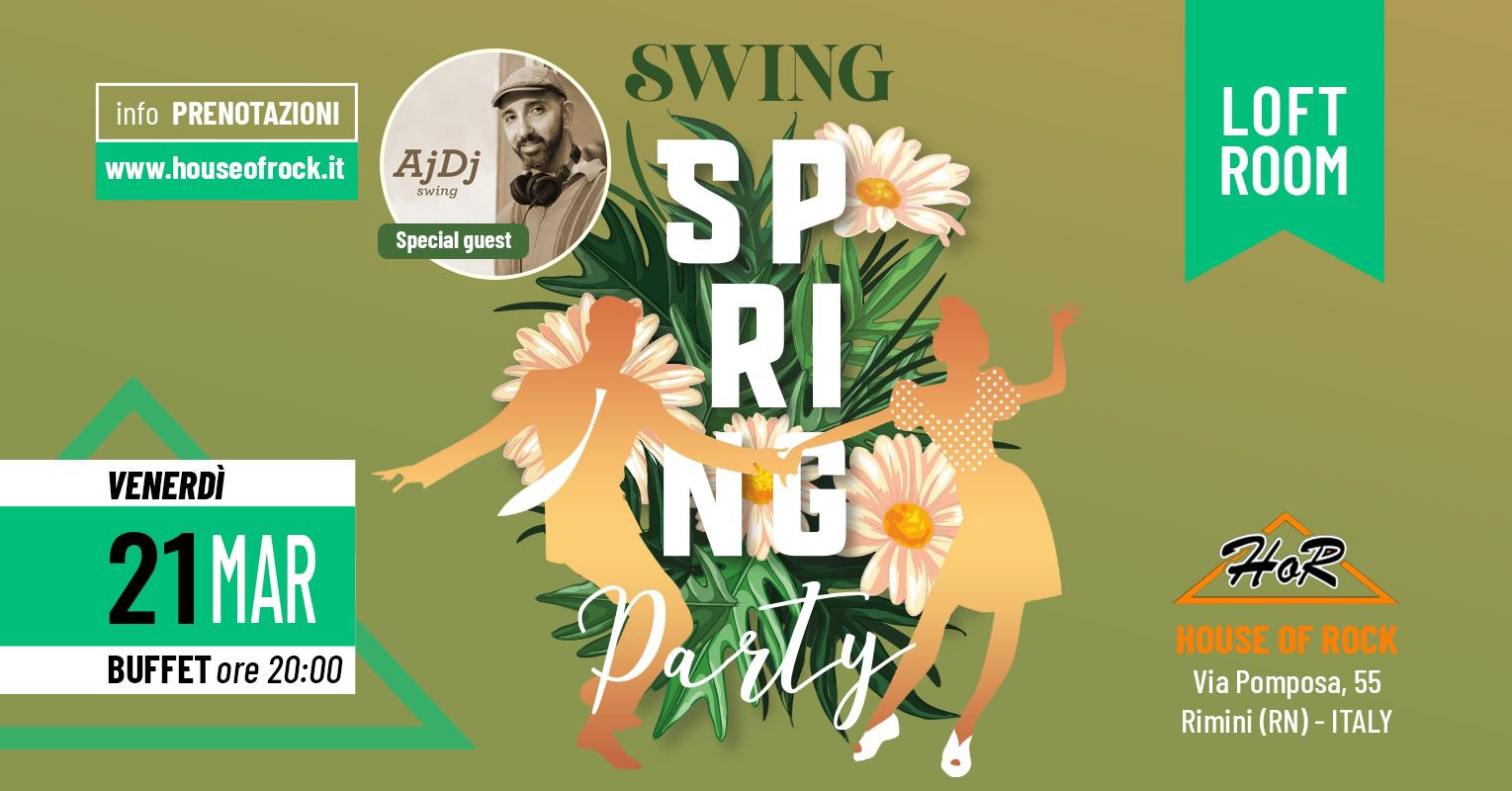 HoR Be Vintage Swing Spring Party