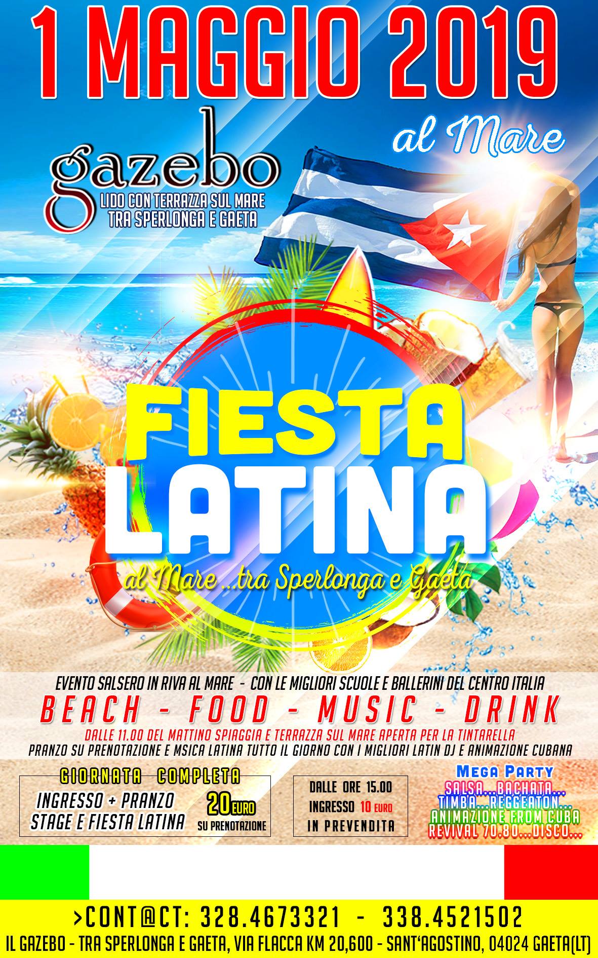 1° Maggio Latino 2019 - Gazebo (tra Sperlonga e Gaeta)