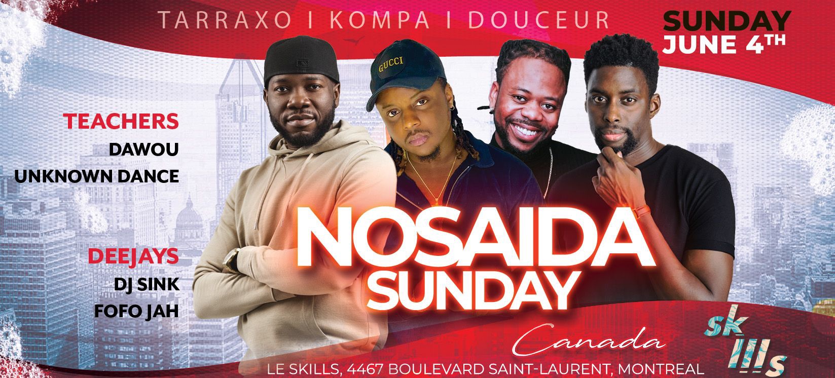 🇨🇦 NO SAIDA SUNDAY - Edition Canada 🇨🇦