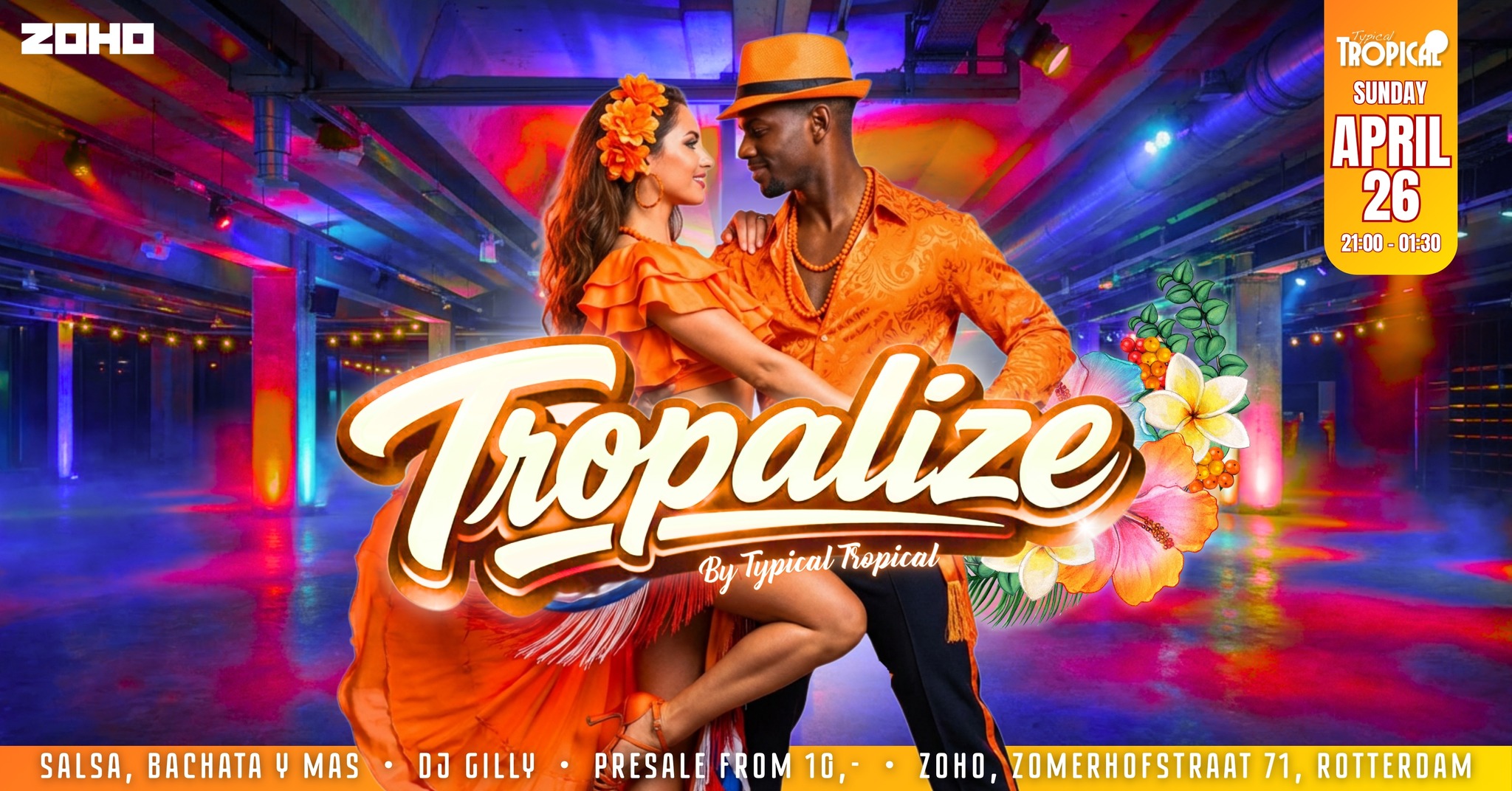 ๐๐ซ๐จ๐ฉ๐๐ฅ๐ข๐ณ๐ ๐๐ข๐ง๐ ๐ฌ๐ง๐ข๐ ๐ก๐ญ ๐งก๐ด โข Salsa & Bachata y mรกs! โข DJ Gilly โข Zoho, Rotterdam