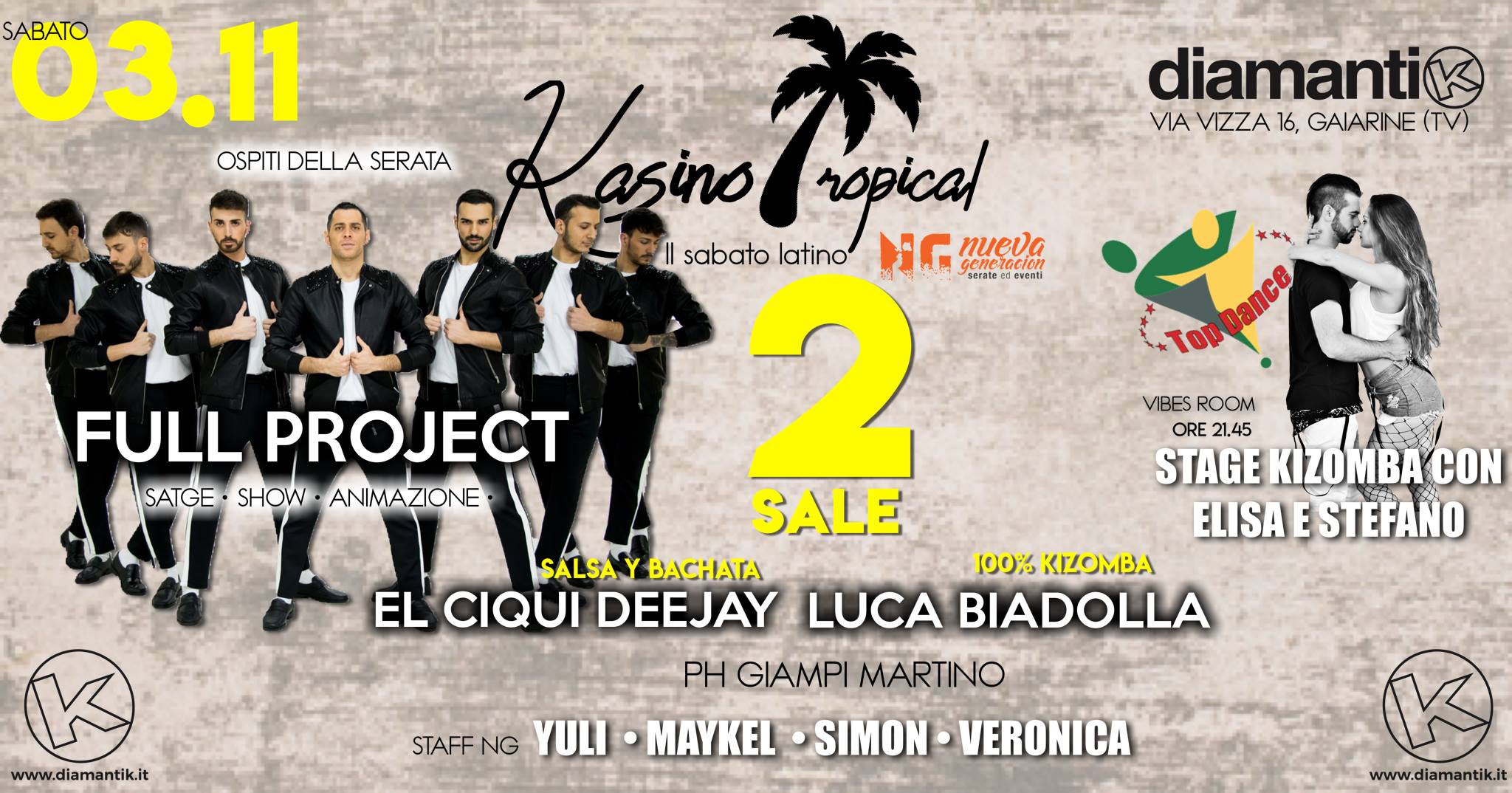 Full Project @Diamantik Kasino Tropicàl