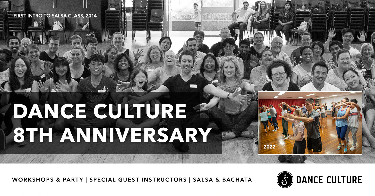 DC 8th Anniversary Workshops & Party Guest instructors James' 40th Birthday