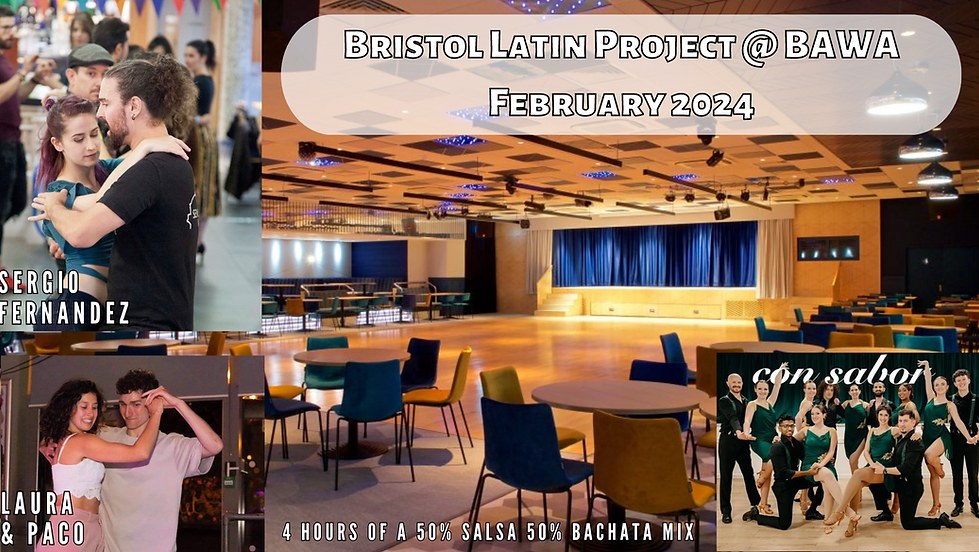 ¡Bristol Latin Project @ BAWA - Salsa & Bachata party!