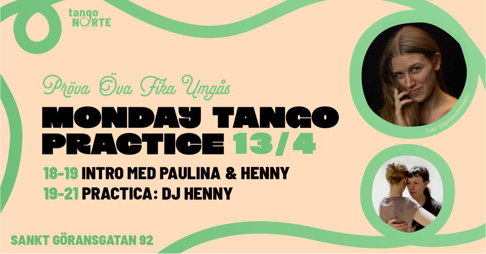 MONDAY TANGO PRACTICE