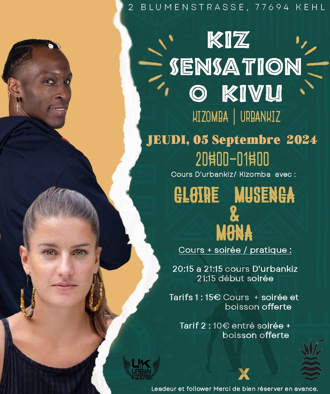 Kompa ft Urbankiz kizomba Kiz sensation o Kivu