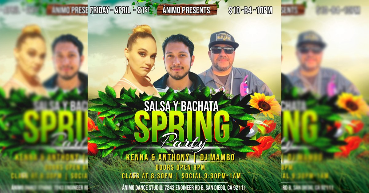 Salsa y Bachata Spring Party