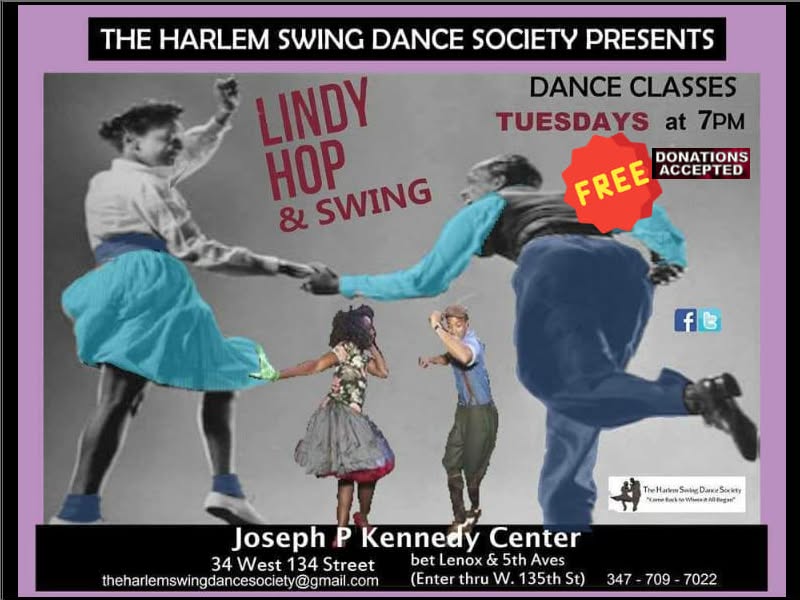 Harlem Tuesdays: FREE Swinging Lindy Hop Class!