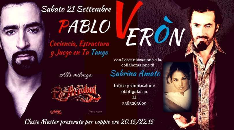 Pablo Veròn E Sabrina Amato Classe Intensiva All'Arrabal..