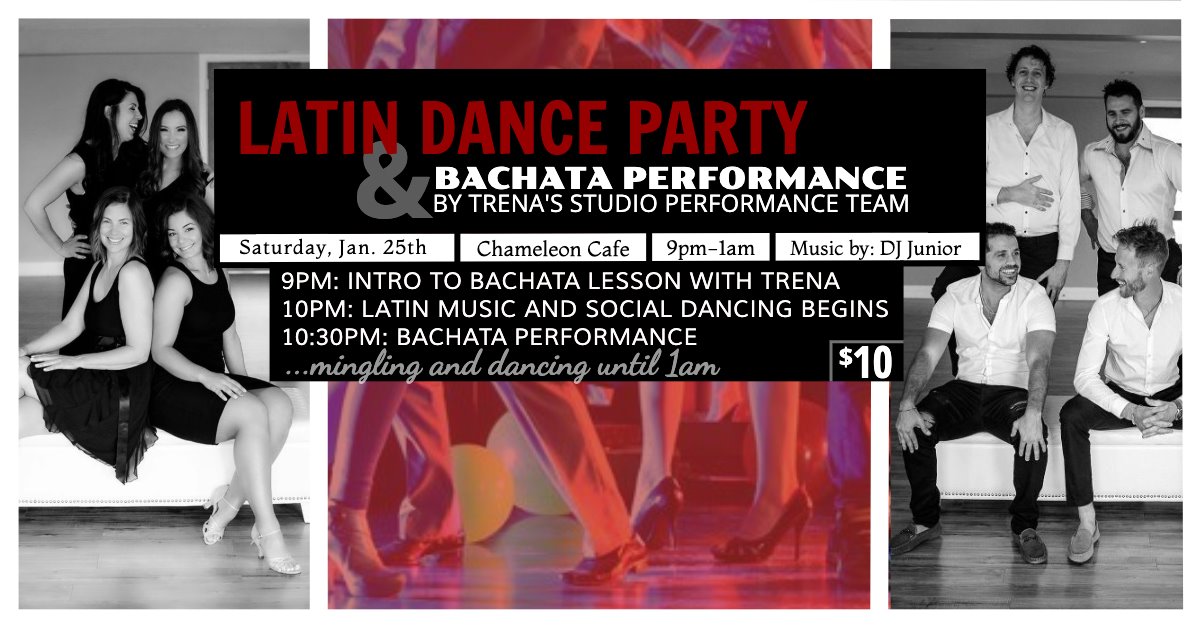 Latin Dance Party & Bachata Performance