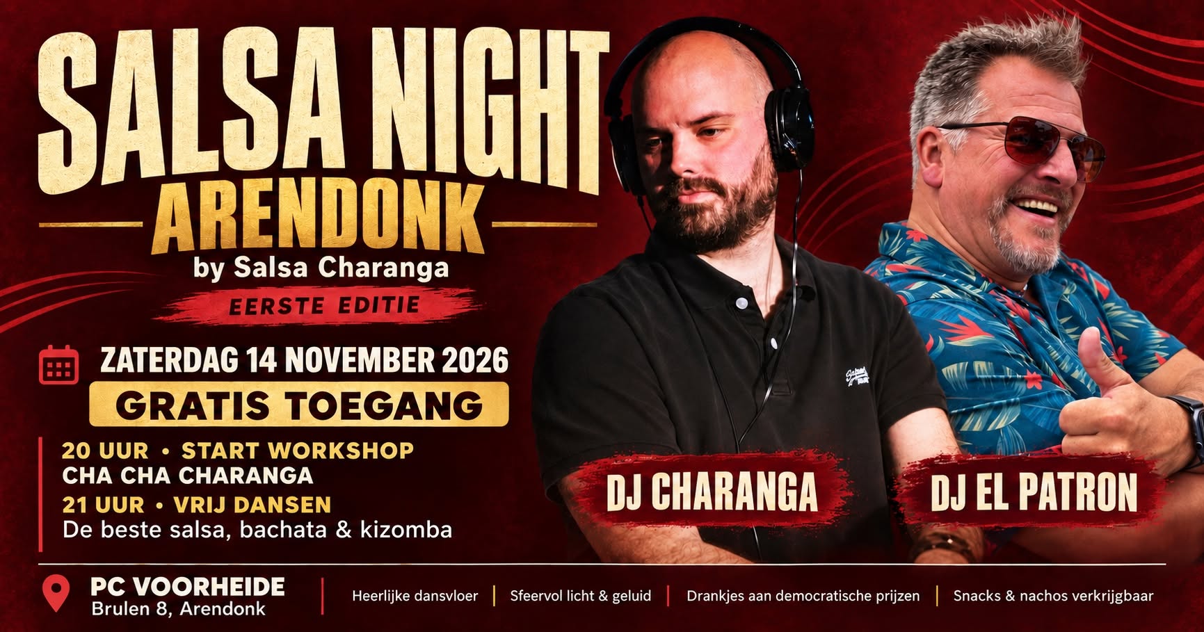 Salsa Night Arendonk - DJ Charanga - DJ El Patron