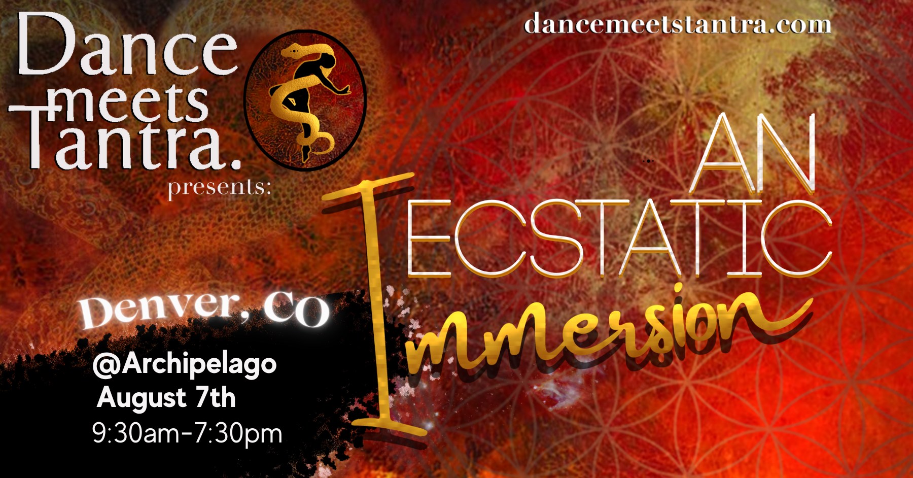 **SOLD OUT** Dance Meets Tantra x Denver, CO - An Ecstatic Immersion (@Archipelago!)