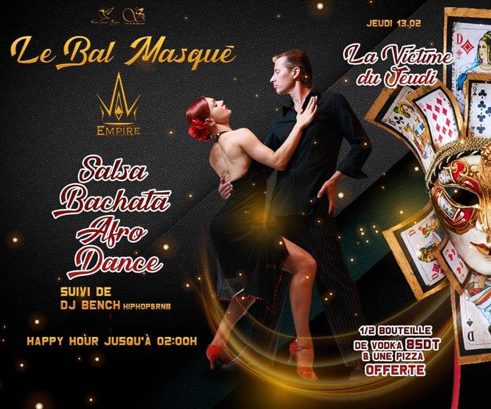 ♡ Latinos On thursday ♡ Le Bal Masqué ♡ Édition Saint-Valentin ♡