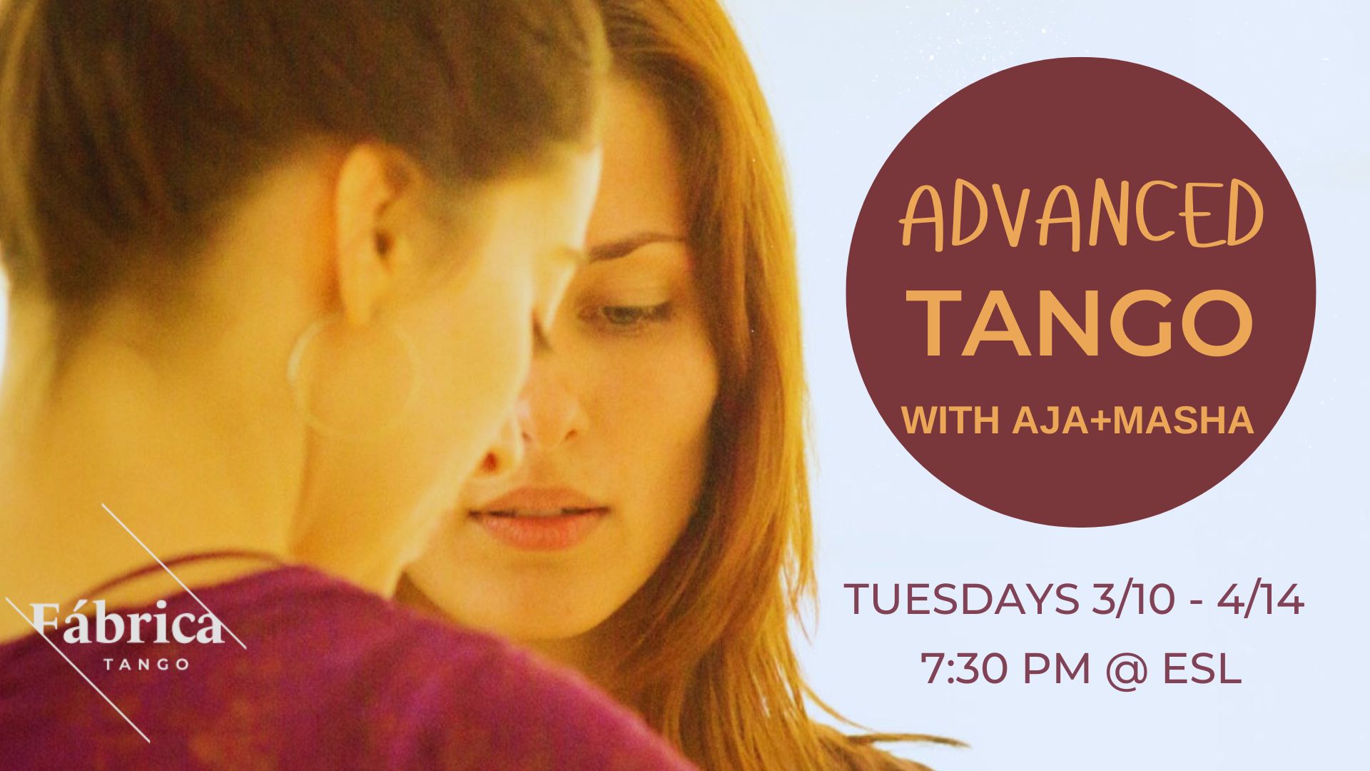 Advanced Tango Sequences with Masha & Aja