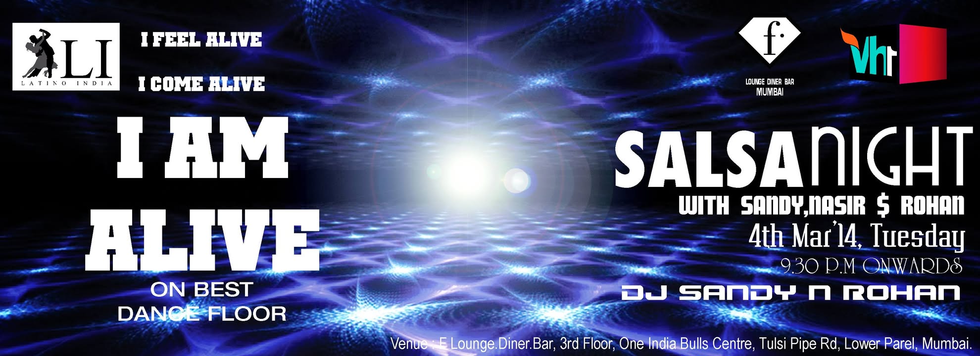 SALSA NIGHT BY LATINO INDIA WITH SANDY , NASIR & ROHAN
